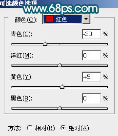 ps调色教程 外景人物照片柔和的青黄色