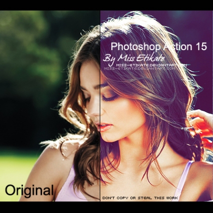 45个photoshop动作免费下载 简单处理个性化照片