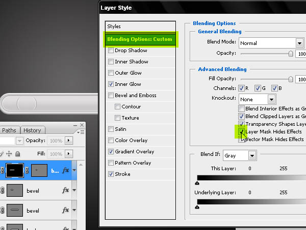 Photoshop 简单的网页格式音乐播放器