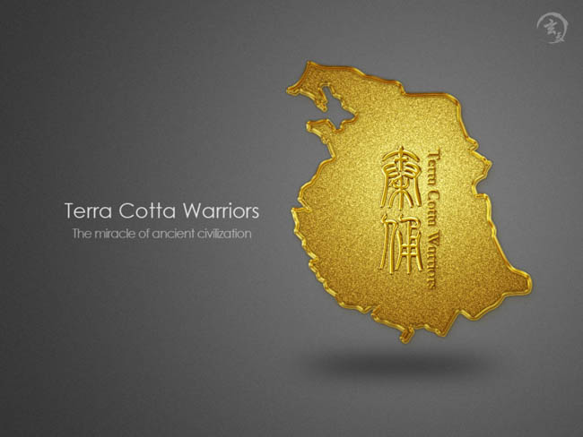 Photoshop打造非常经典的黄金头像
