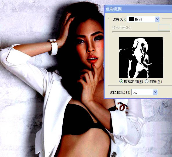 Photoshop快速打造个性文字人像效果