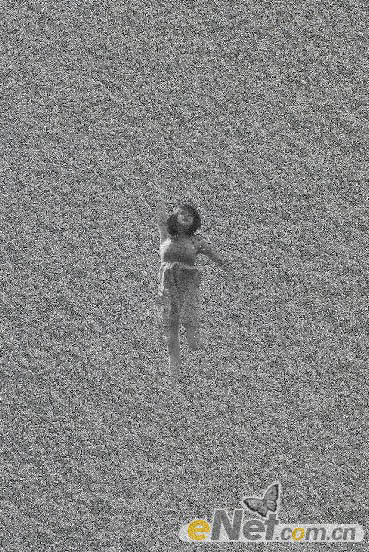 photoshop合成制作出简单的高光美女海报特效