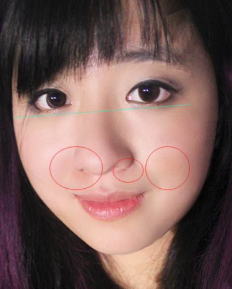 photoshop将脸部有大块小孩人物图片完美消除阴影教程房六合无绝对图片