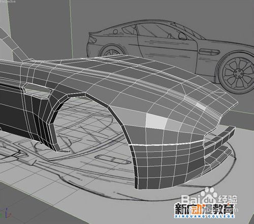 新广3DMAX教程3D制作阿斯顿马丁V8跑车_图