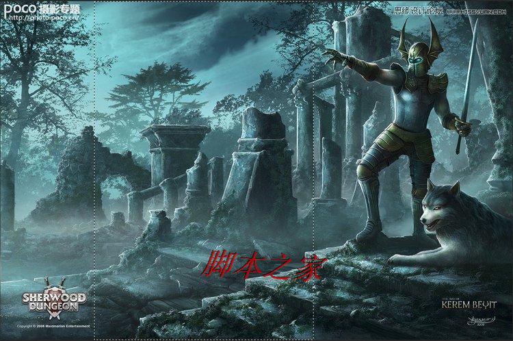 Photoshop为网游平面摄影 做后期 处理_脚本之