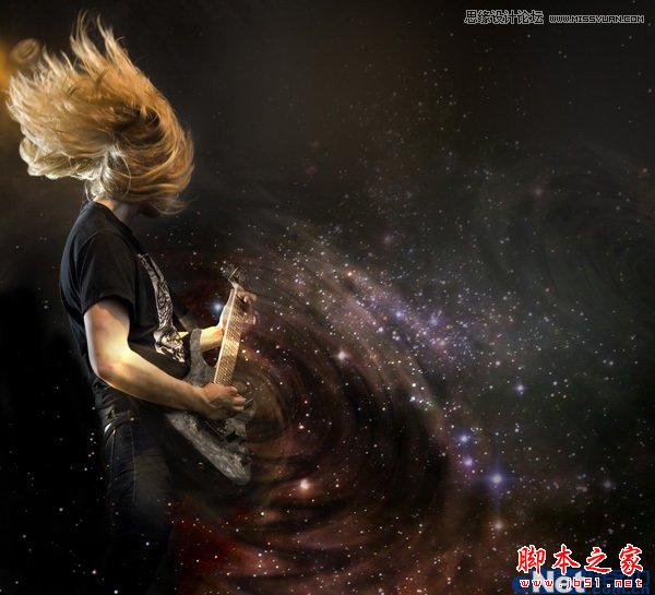 Photoshop设计制作出炫彩的音乐主题海报