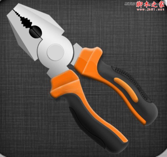 Photoshop设计制作金属质感的工具APP图标