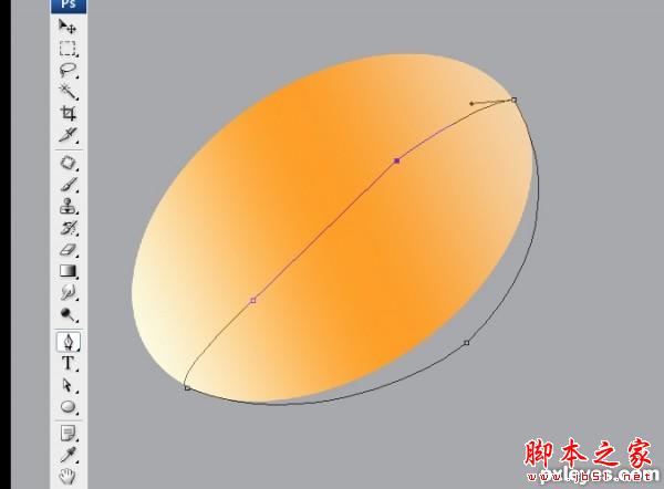 Photoshop设计制作刚敲开的半边生鸡蛋