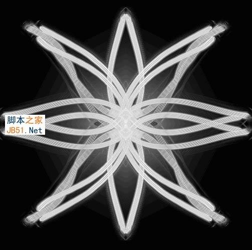 PS利用滤镜制作绚丽的抽丝花朵