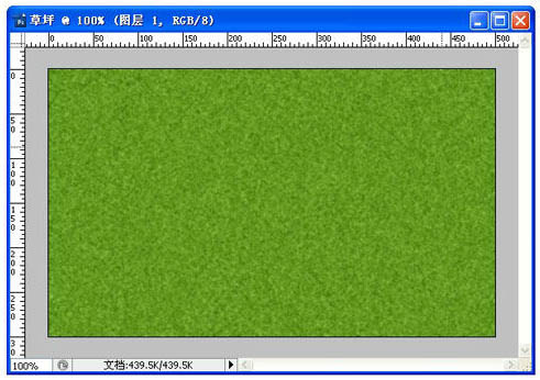 photoshop（ps）利用滤镜制作逼真的足球场一角