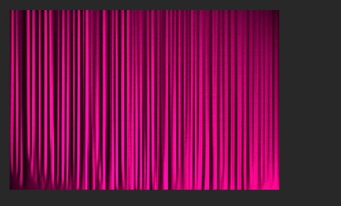 photoshop利用滤镜快速制作漂亮的红色帷幕