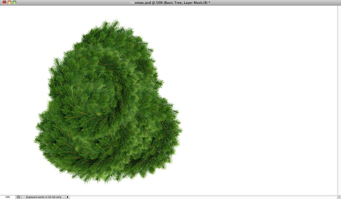 Photoshop（PS）结合Illustrator设计制作简单漂亮的圣诞节圣诞树图实例教程