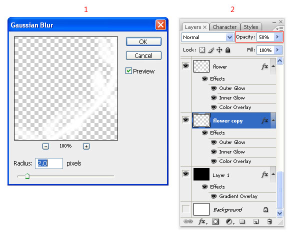Photoshop（PS）设计制作抽象的火焰花实例教程