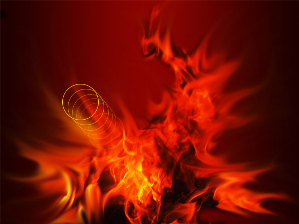 Photoshop（PS）设计制作抽象的火焰花实例教程