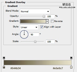 Photoshop设计清爽棕色系WEB模板教程