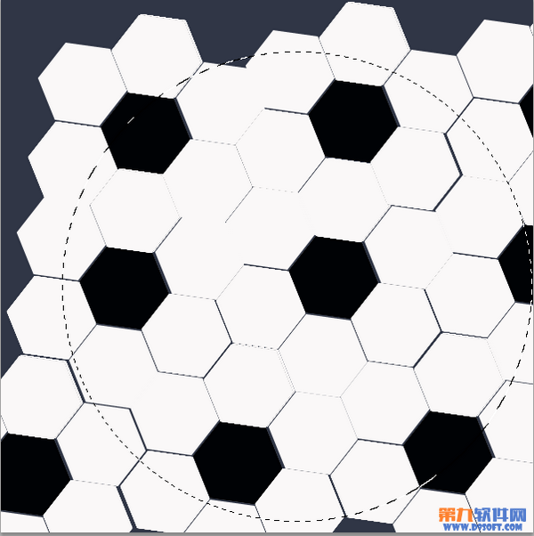 Photoshop利用滤镜快速制作一个足球