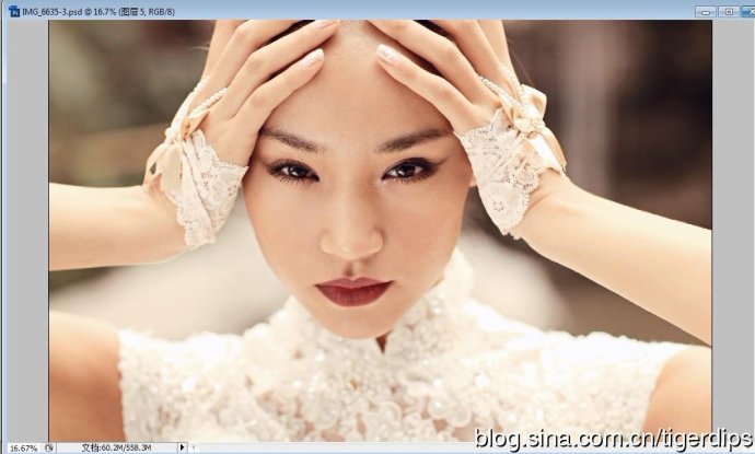 Photoshop使用Lab模式为外景美女调制出通透的蜜糖色,Ps教程自学网_PS抠图教程_photoshop基础入门教程-Ps窝