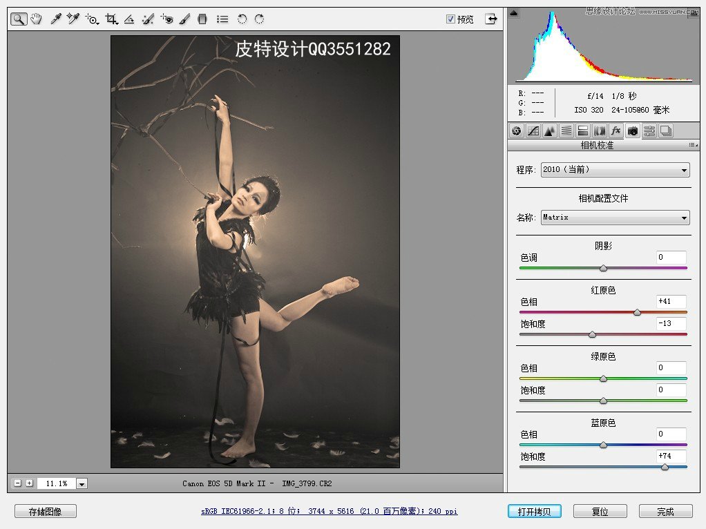 Camera Raw和Photoshop结合为偏暗美女写真照片后期精修过程,Ps教程自学网_PS抠图教程_photoshop基础入门教程-Ps窝