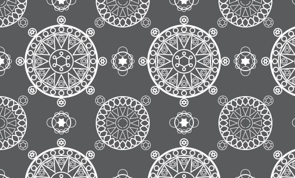 Photoshop自制细腻漂亮的黑白几何图案