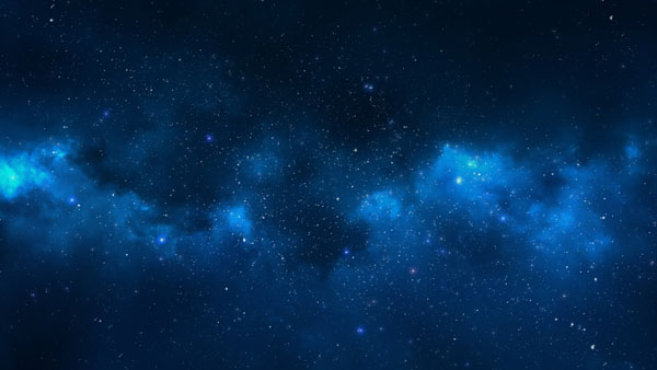 Photoshop临摹逼真漂亮的城市星空海报