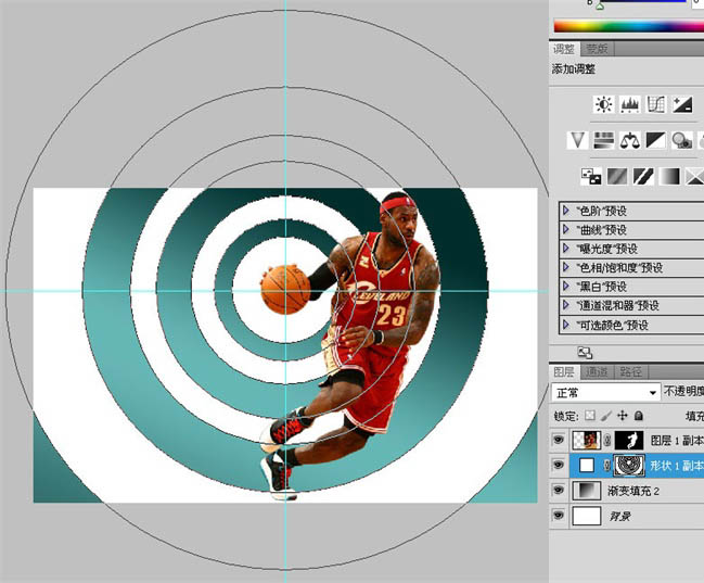 Photoshop制作精彩的篮球球星海报实例教程