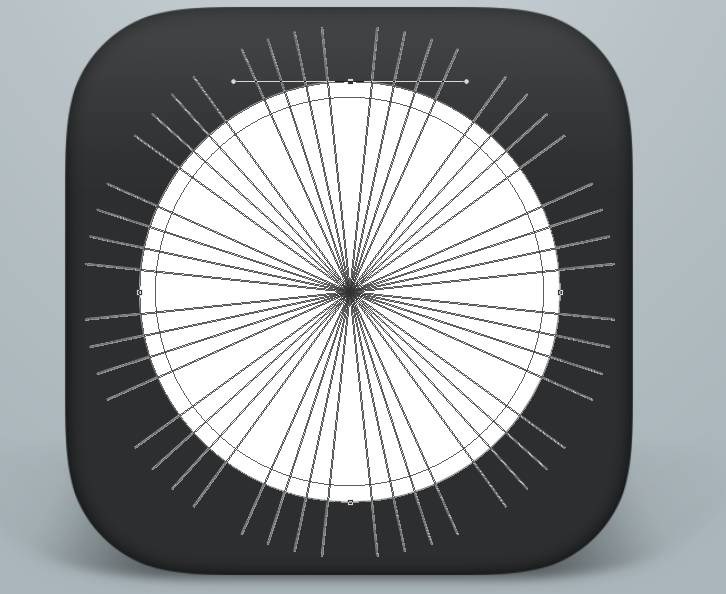 ps怎样设计一个简洁大方的时钟图标?_标志log