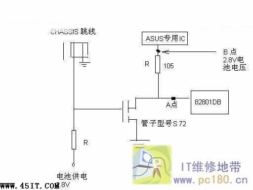 华硕P4B533自动进入CMOS维修_主板