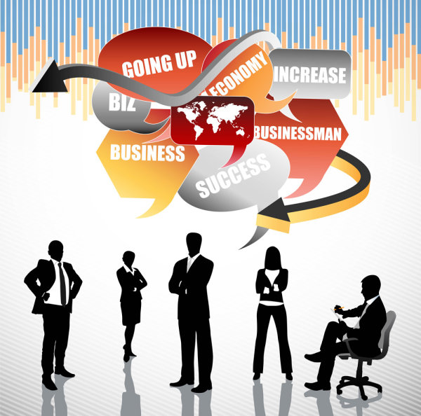 商务职场会议策划eps矢量素材