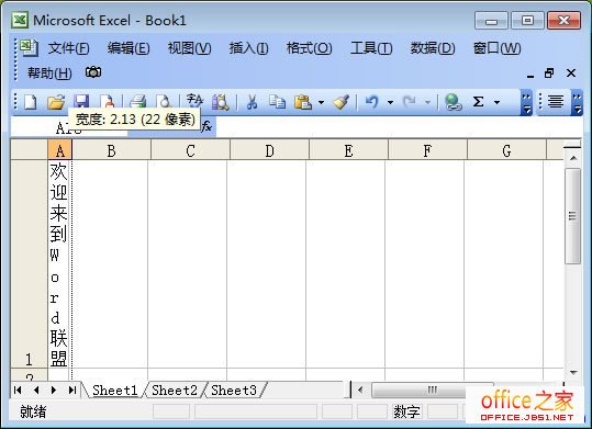 Excel表格利用文字方向或自动换行将横排文字