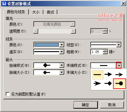 设置末端样式