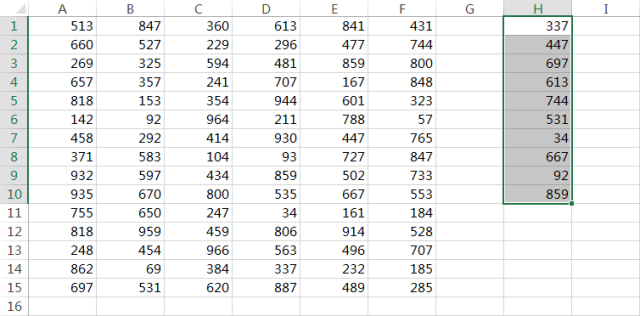 没有数据分析工具 Excel 如何从数据中随机抽取