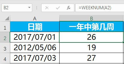 日期函数一箩筐 Excel中常用日期函数年月日在