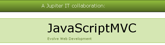 JavaScriptMVC - screen shot.