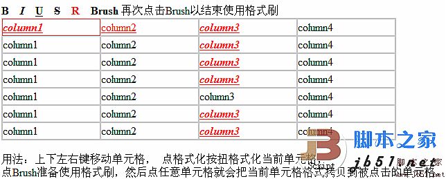 用js模仿word格式刷功能实现代码 [推荐]_javascript技巧