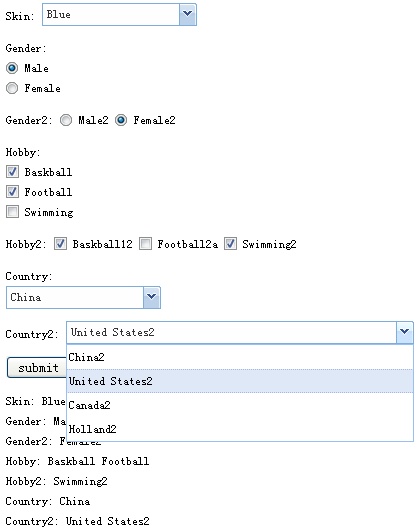 LazyForm jQuery プラグイン CheckBox Radio と Select_jquery をカスタマイズする