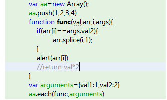 js 数组实现一个类似ruby的迭代器