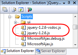 Visual Studio_jquery에서 jQuery 지능형 팁을 설정하는 방법