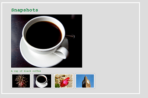 javascript dom code application simple photo album [firefox only]_image special effects