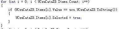 (asp.net c#)DropDownList绑定后显示对应的项的两种方法