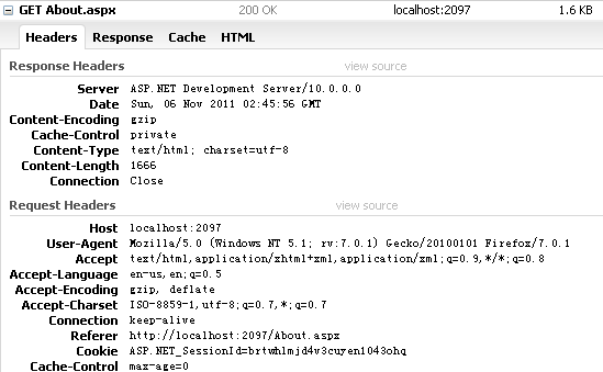 Asp.net使用HttpModule压缩并删除空白Html请