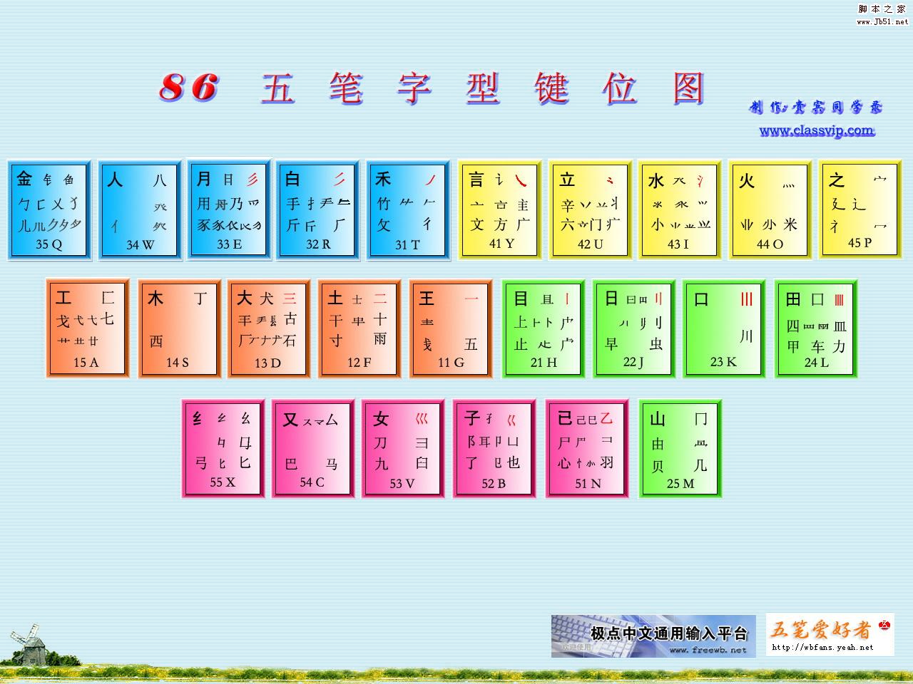 五笔打字编码查询器绿色免费版 v1.