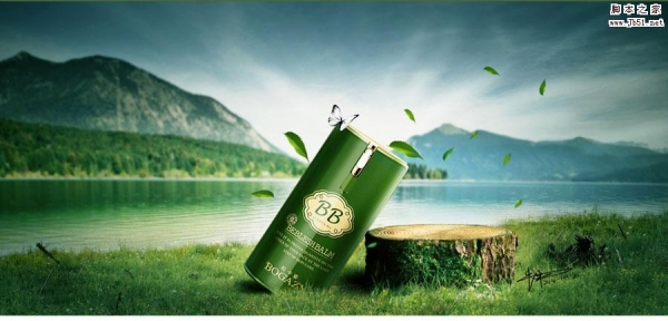 ps怎么自然的把两张图片合成一张图?