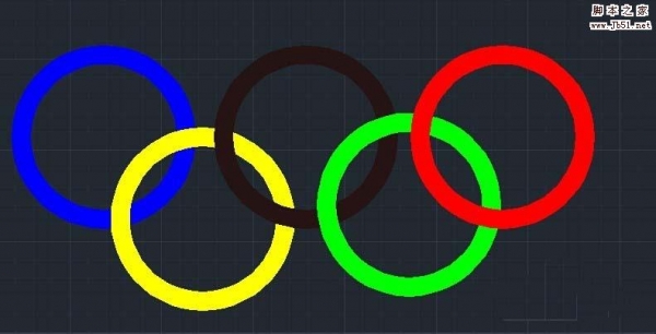 CAD怎么画一个吊灯的平面图?