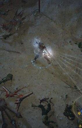 流放之路3.2野蛮人勇士正火射线BD介绍 新手