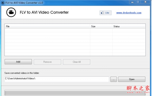 flv转avi格式转换器FLV to AVI Video 