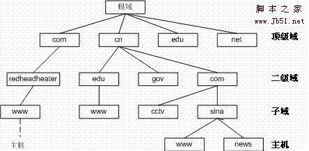 centos5.3 搭建DNS多域名解析服务器的教程