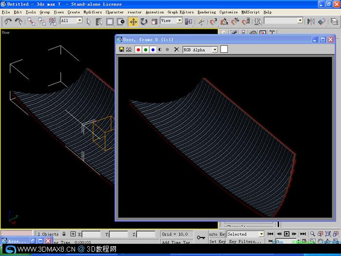 3DMAX古建筑屋顶建模教程