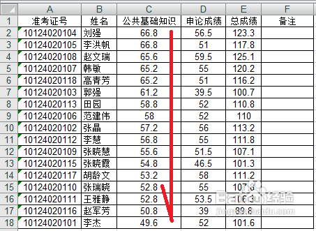 excel表格如何排序