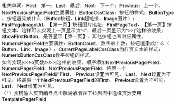 ASP.NET笔记之 行命令处理与分页详解