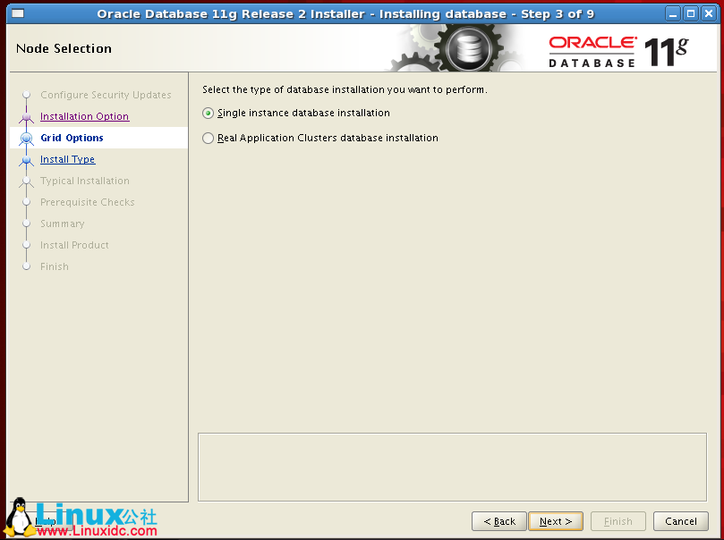 RedHat Linux5.5下Oracle 11g安装图解教程